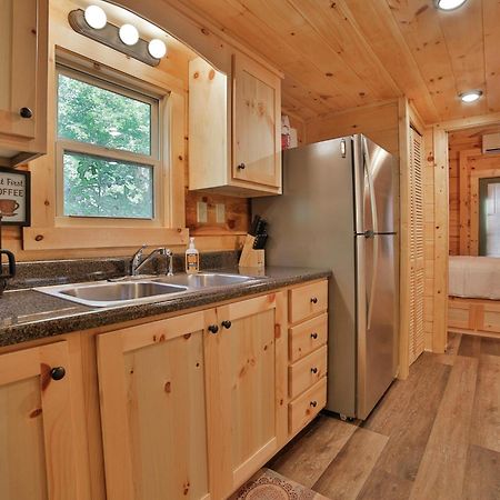 Tiny Cabin Village Private Hot Tub Lynda Cabin 채터누가 외부 사진