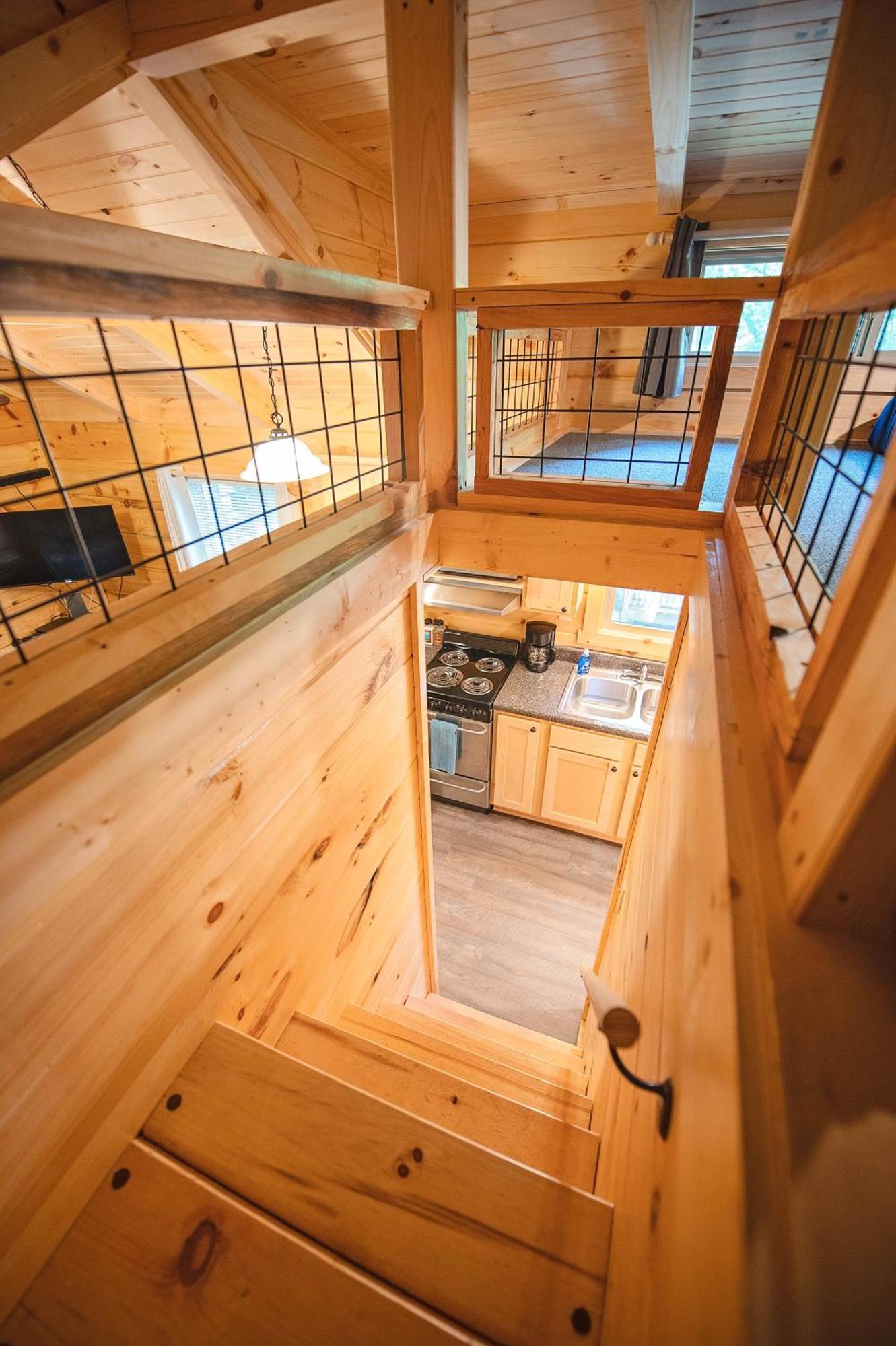 Tiny Cabin Village Private Hot Tub Lynda Cabin 채터누가 외부 사진